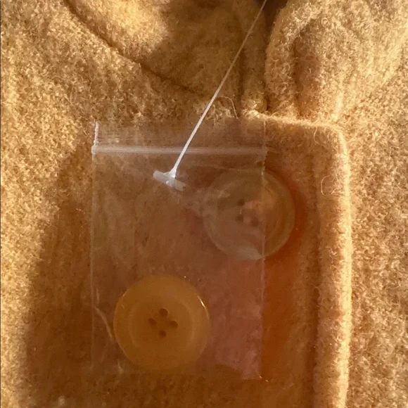 Norm Thompson Women's Orange 100% Wool Jacket, Size M - Picture 3 of 10